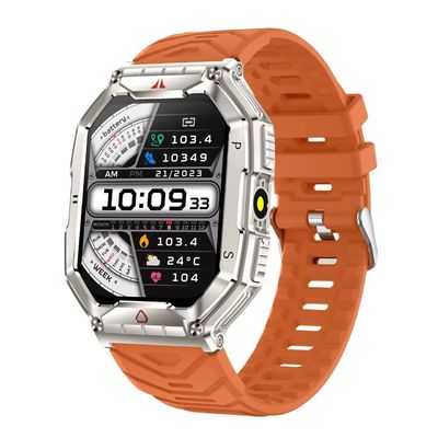 Un buen precio. Reloj inteligente de forma cuadrada de interfaz de usuario personalizable Reloj deportivo de silicona líquida en línea