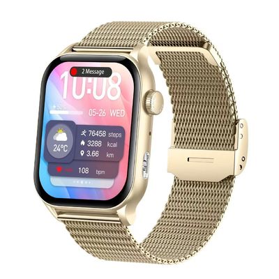 Un buen precio. 1.53 pulgadas Android Cuadrado Smartwatch Soporte BLE5.3 Carga magnética en línea