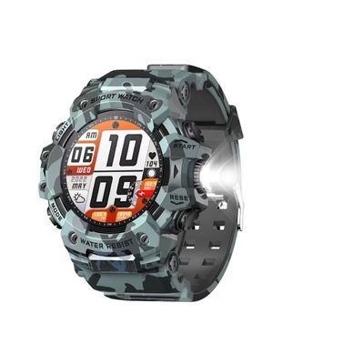 Un buen precio. Reloj inteligente de forma redonda de peso ligero de alta precisión resistente al agua Reloj de fitness en línea