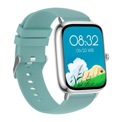Un buen precio. Reloj inteligente de forma versátil con pantalla de 1.75 pulgadas 512KB de memoria y versión dual Bluetooth en línea
