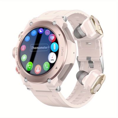 Un buen precio. Reloj inteligente TWS a prueba de agua con música local y auriculares inalámbricos para el máximo disfrute en línea
