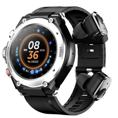 Un buen precio. Actualice su estilo de vida activo con los auriculares inalámbricos de TWS Smart Watch y el rastreador de aptitud física Rainbuvvy T96 plata en línea