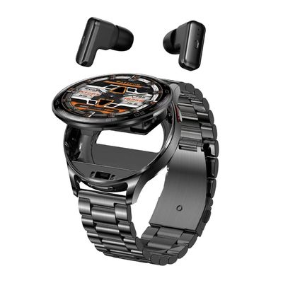 Reloj inteligente TWS 2 en 1 auricular ligero de larga duración de alta precisión