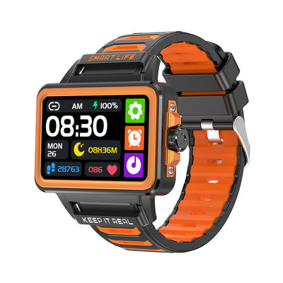 Reloj inteligente de forma rectangular de 40 g de peso ligero con pantalla TFT HD de 1,57 pulgadas