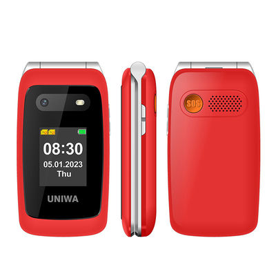 Un buen precio. 4G Flip Smartphones amigables para personas mayores pantallas dobles carpeta telefónica grande teléfono móvil para personas mayores en línea