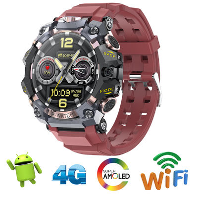 Reloj inteligente 4G para exteriores Reloj inteligente rastreador de aptitud Android 8.1 OS con bandas de frecuencia globales