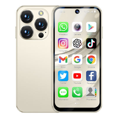 4G Mini Smartphone XS19 Pro 3.88' MT6762 Dual SIM 5MP Cámara WIFI FM Bluetooth Tipo-C Impresión digital Android