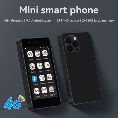 Un buen precio. S18 4G Mini Cellphone 2.95'' 2+16GB MT6737 Dual SIM 5MP Cámara trasera Android 9.0 Tipo-C en línea