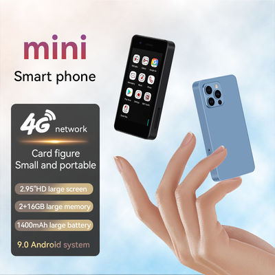 4G Mini Smartphone S18 2.95' MT6737 Android 9.0 2+16GB 1400mAh WIFI linterna