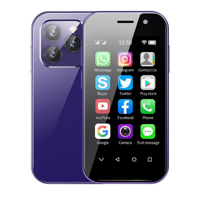 XS14 Pro 4G Mini Smartphone 3+32GB Dual SIM Reconocimiento facial Mini teléfono móvil Android
