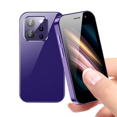 Versión de la UE Pequeño teléfono Android 4G XS15 PRO 3.0'' 2000mAh Ligero de larga duración