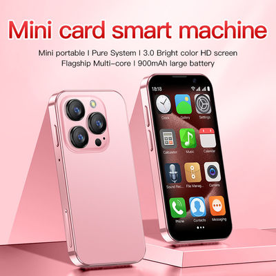 Un buen precio. 3.0''Mini Phone 2+16GB Bluetooth 4.0 reconocimiento facial doble SIM estilo clásico XS18 Pro 3G en línea