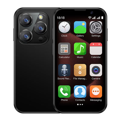 Reconocimiento facial doble SIM estilo clásico XS18 Pro 3G 3.0''' Mini teléfono 2 + 16GB Bluetooth 4.0