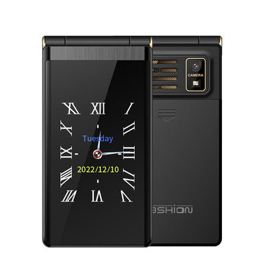 Un buen precio. Yeemi M1 GSM 2G Dual SIM Telefono plegable con pantalla doble MTK Micro USB 2.8 pulgadas en línea