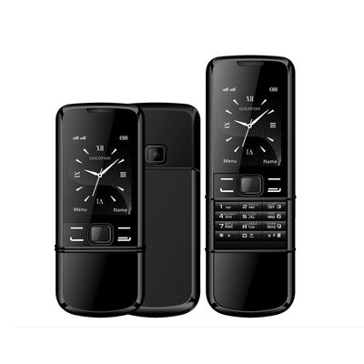 Nuevo Clásico 8800 Slider teléfono móvil de 2.4 pulgadas pantalla 2G GSM Dual SIM Bluetooth