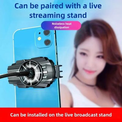 G6 teléfono celular refrigerado por aire artefacto de refrigeración de cinta trasera para juegos PUBG en vivo refrigerador para iPhone Samsung Xiaomi radiador universal