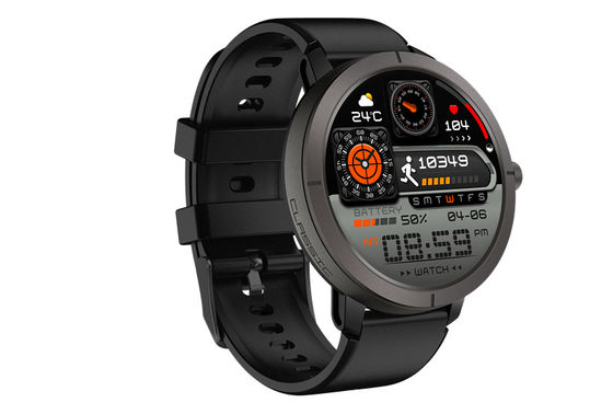 GNSS de banda doble 466*466 Conjunto de banda ancha militar Bluetooth llamada deportiva Smartwatch 1 botón y 5ATM impermeable para hombres