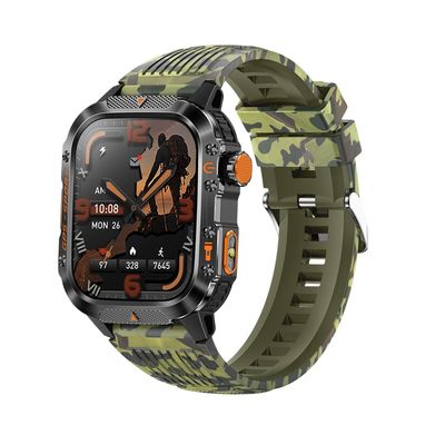 Un buen precio. Reloj inteligente con GPS y monitor de actividad física con 23 idiomas y resistencia al agua IP68 para monitoreo de salud en línea