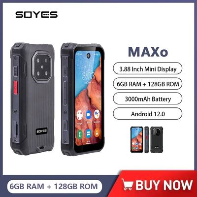 Un buen precio. MAXo Mini Smartphone Robusto 6+128GB 3.88'' Octa Core Android 12 Dual SIM 4G 3000mAh Linterna en línea
