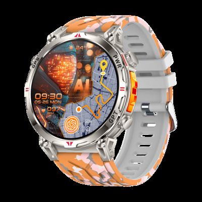 Un buen precio. KC93 Reloj inteligente GPS AMOLED 650Mah 3ATM Impermeable Seguimiento del estado físico BT Llama Deportes profesionales en línea