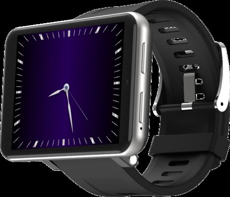 Teléfono con pantalla de 2.86 pulgadas 3+32GB 5MP cámara DM100 4G Smart Watch plata