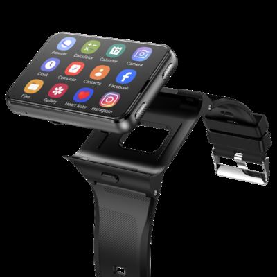 Un buen precio. Reloj inteligente 4G 5G con pantalla táctil de 2.88 pulgadas Android 11.0 4+64GB Múltiples modos deportivos Rato cardíaco en línea