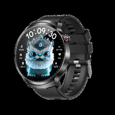 T100 BT llamada inalámbrica 2 en 1 TWS auricular Fitness Tracker AI cancelación de ruido auriculares de música