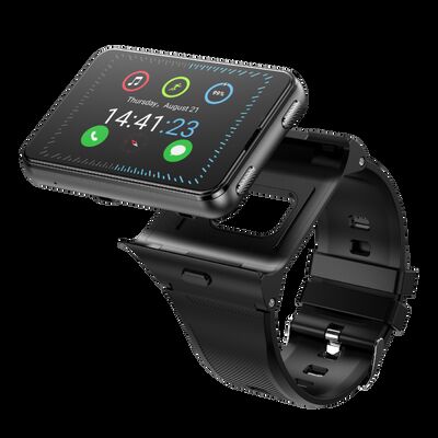 Un buen precio. S999 más 4G LTE Smartwatch Android 11.0 OS 2.8 '' 2300mAh con doble cámara de cara Desbloquear GPS WIFI BT5.0 en línea