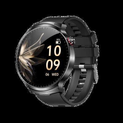 T100 Hombres TWS 2 en 1 Conexión inalámbrica Bluetooth Headset frecuencia cardíaca Sport Música auriculares Smartwatch