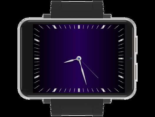 Un buen precio. Reloj inteligente teléfono 5MP cámara aplicación de GPS prueba de ritmo cardíaco paso de recuento tomar una foto en línea