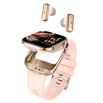 Reloj inteligente 2 en 1 Incorporando cable de carga USB para una carga segura y efectiva Adecuado
