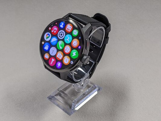 DM82 4G LTE Android 8.1 OS 2+16GB redondo AMOLED WiFi y seguimiento GPS Batería de 1520mAh SmartWatch