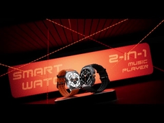 TWS auricular 2 en 1 NFC 1.53 pulgadas AMOLED Fitness Tracker Salud Smartwatch GT98 Ultra
