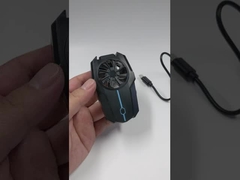 Ventilador de refrigeración para teléfono móvil F15, radiador refrigerado por aire, clip trasero para juegos, para iPhone Android PUBG Gamin