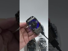 H15 Frío para teléfonos Frío para teléfonos Herramienta de enfriamiento físico refrigerado por aire para juegos de azar Frío rápido Clip de retroceso Co