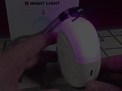 Máquina de ruido blanco de bloqueo infantil con luz nocturna de cinco colores 30 Sonidos relajantes Función de temporizador