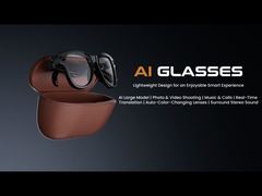 Presentamos Gafas Inteligentes M02 AI con Cámara de 8MP, Grabación de Video, Traducción, Gafas de Sol y Bluetooth