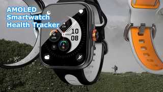 S216 Smart Watch Monitor de salud Reloj GPS Bluetooth que llama incorporado 1.78" Pantalla AMOLED Waterpr