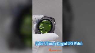 Nuevo Reloj inteligente DM56 GPS 1,43 ''HD Pantalla AMOLED brújula Multi GNSS, barómetro y altímetro