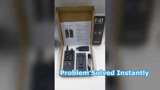 UNIWA 2,4 "Zello Walkie Talkie F41 4G Smartphone Android 8,1 teléfono-y-comunicación impermeable PTT 46