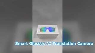 Q01 AI Translation Bluetooth Llamada Gafas inteligentes