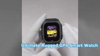 Rainbuvvy DM66 GPS Smart Watch 850mAh Batería grande Pantalla AMOLED HD de 2,13 pulgadas 5ATM Mapa sin conexión Fla