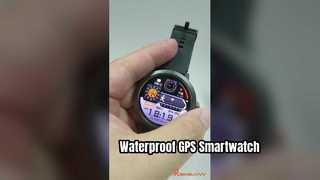 Rainbuvvy DM76 GPS Sports Smart Watch 1.32 '' Pantalla AMOLED 5ATM Reloj de pulsera impermeable 360mAh Batería